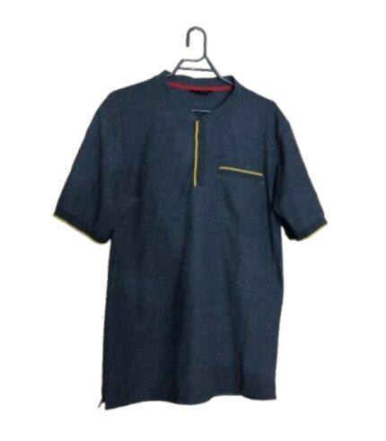 Dimensions Grey Henley Shirt