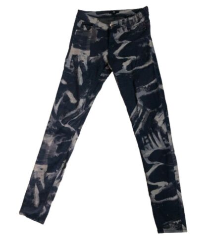 H&M Abstract Print Skinny Jeans