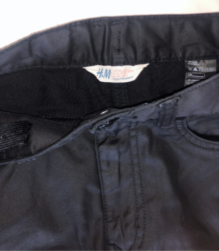 H&M Slim Fit Black Pants