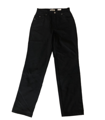 MAC Stretch Black Straight-Leg