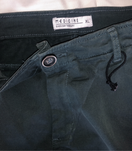 Medicine Dark Green Chinos