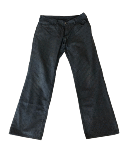 Sleek Dark Gray Pinstripe