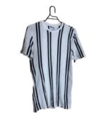 Topman Black & White Striped T-Shirt