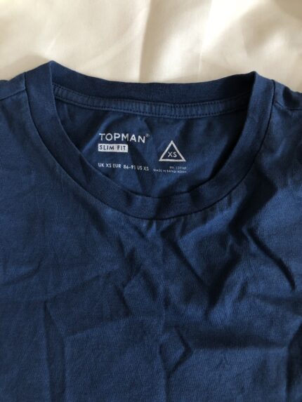Topman SlimBlue T-Shirt