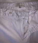 White Straight-Leg Trousers