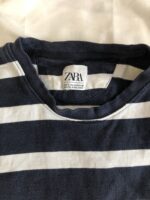 Zara Navy & White T-Shirt